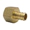 Apollo 1/2 in. Brass PEX Barb x 1/2 in. Female Pipe Thread Adapter Jar (25-Pack), 25PK APXFA1225JR - alternate 6
